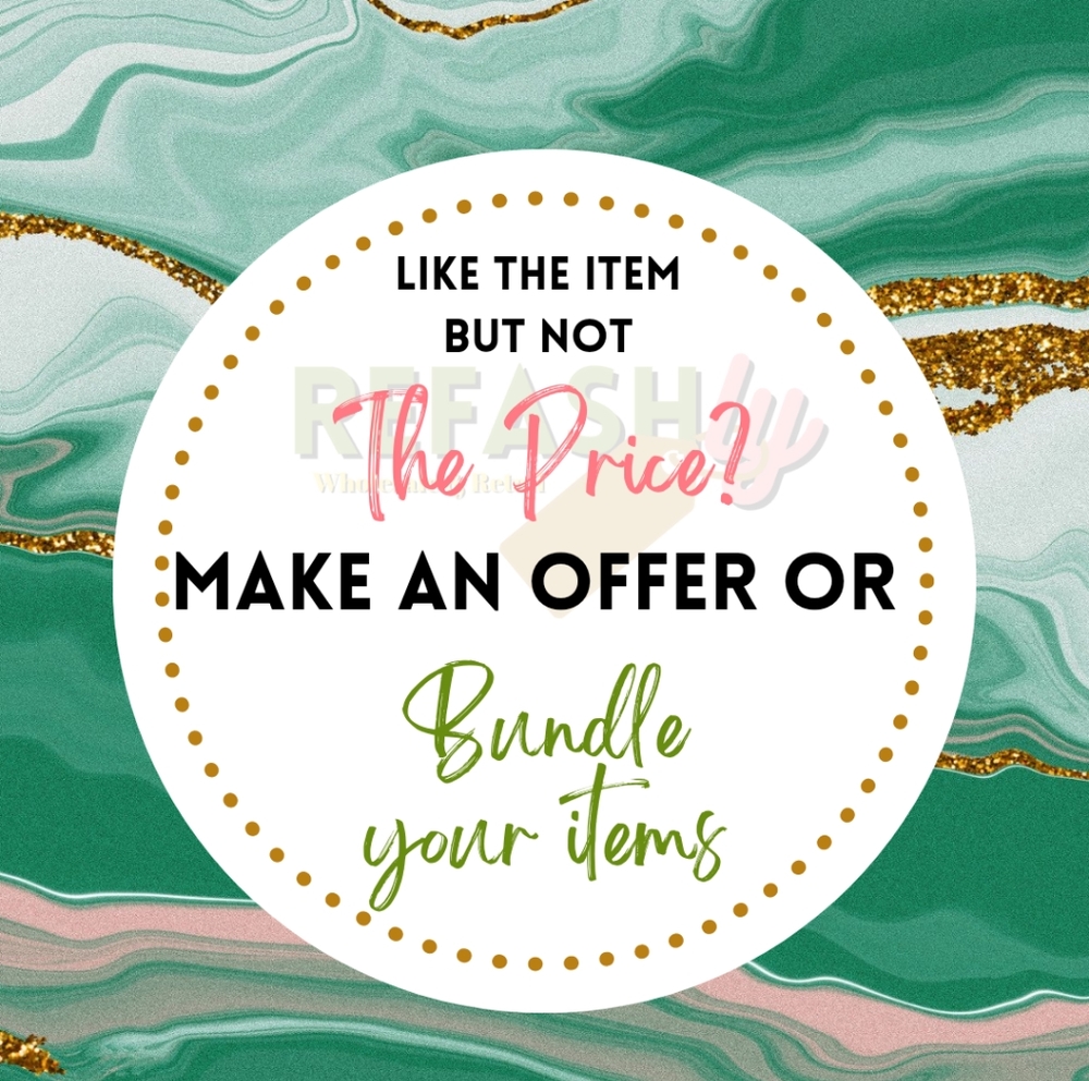 🏷 Reasonable offers are always welcome🎊